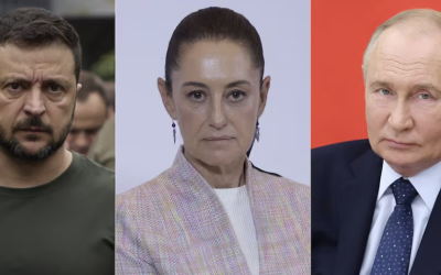 UCRANIA AGRADECE LA INVITACIÓN A ZELENSKI; CONFÍA EN DETENCIÓN DE PUTIN SI TOCA SUELO MEXICANO